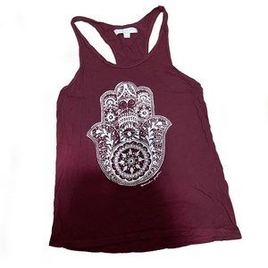 Maroon Hamsa Shirt